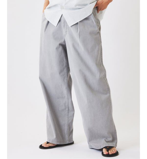 JOURNAL STANDARD relume「《予約》ワイドカット フェード チノパンツ」|チノ|