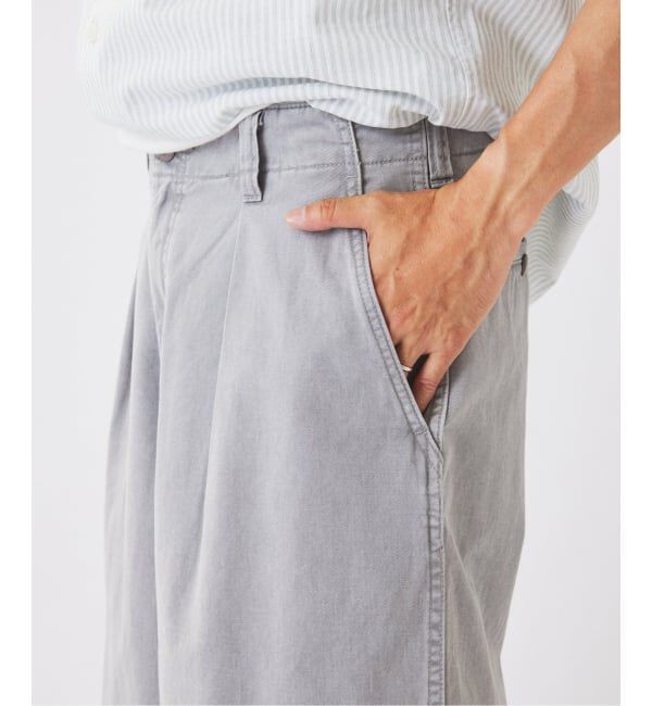 JOURNAL STANDARD relume「《予約》ワイドカット フェード チノパンツ」|チノ|