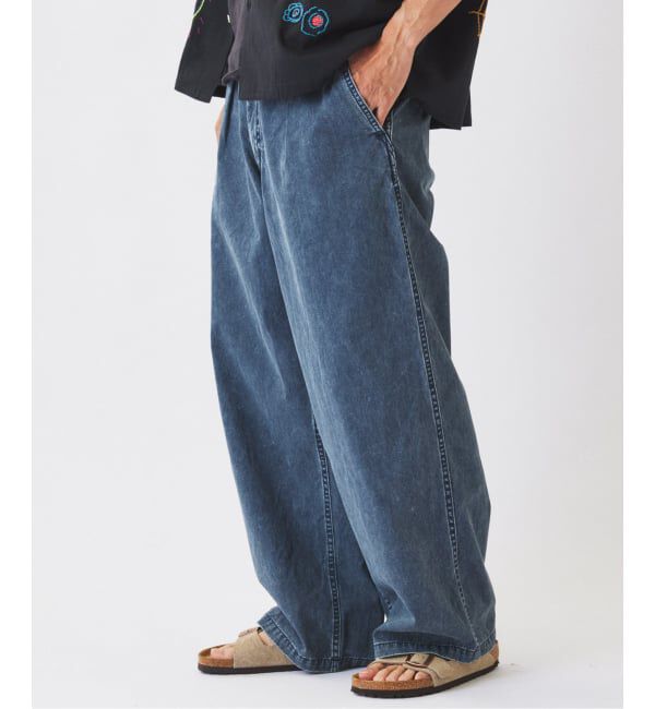 JOURNAL STANDARD relume「《予約》ワイドカット フェード チノパンツ」|チノ|