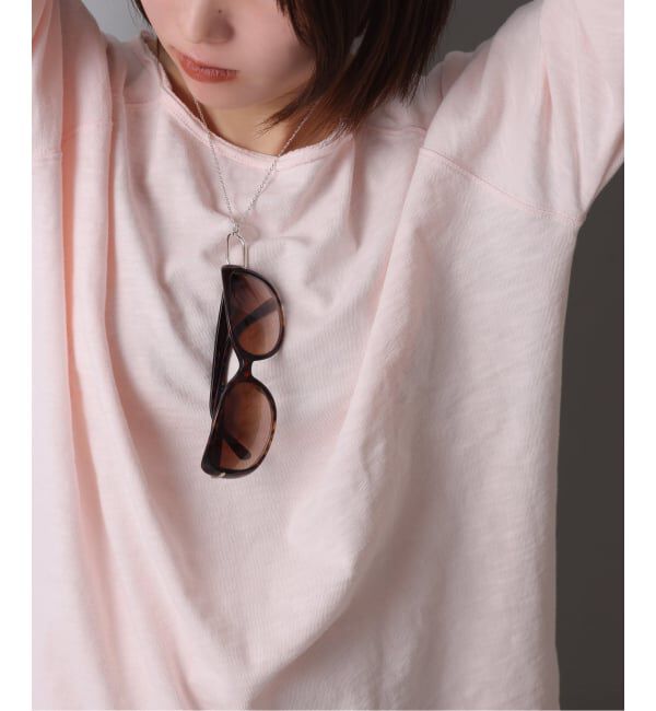 Spick and Span「【SAMH by LILAS】グラスホルダーネックレスオーバル SV」|ネックレス|