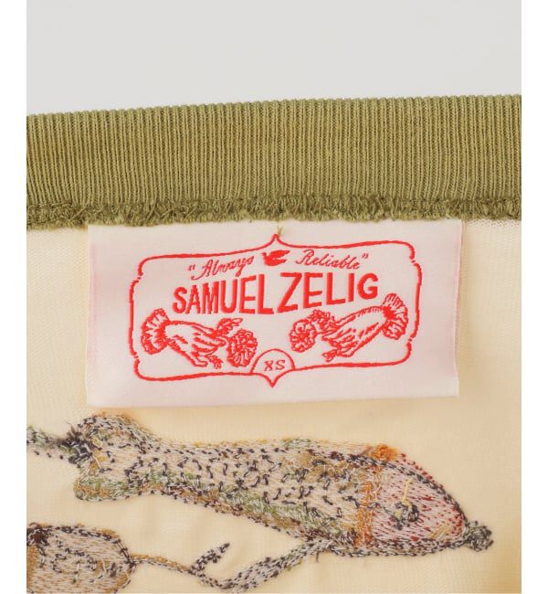 FRAMeWORK「Samuel Zelig ORCHESTRA TEE - TEAL GREY」|Tシャツ・カットソー|
