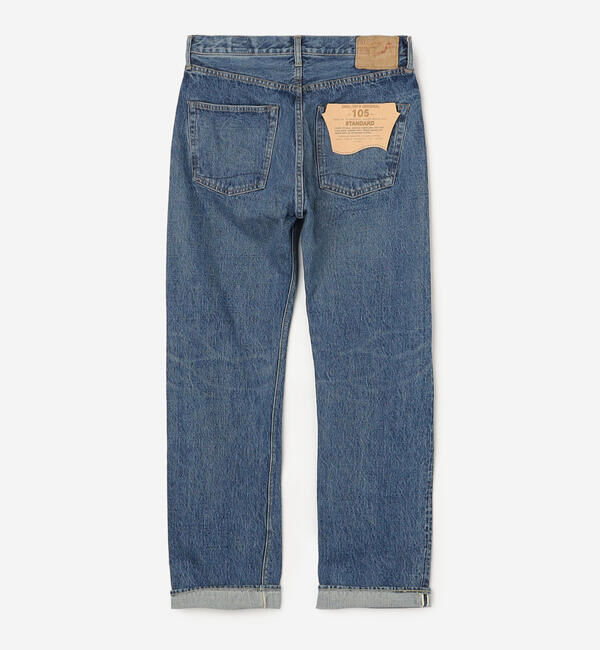  「orSlow | 105 STANDARD SELVEDGE DENIM 2YEAR WASH MEN」|デニム|