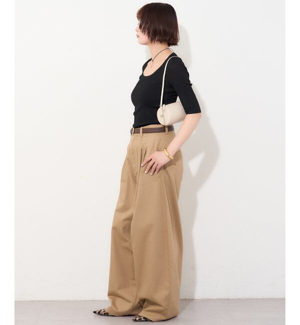  「《人気再販アイテム》【myporter】ラウンドネックドライフィットカットソー」|Tシャツ・カットソー|