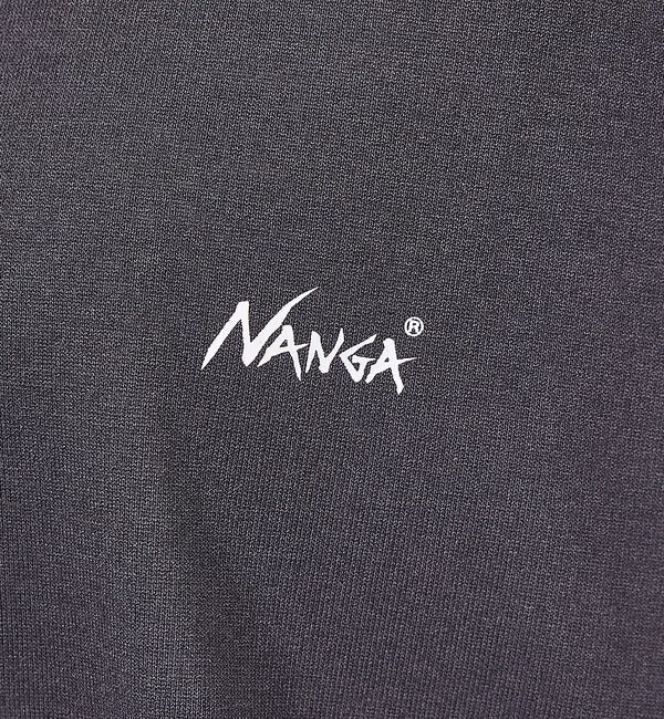 ABAHOUSE「【NANGA/ナンガ 】DRY MIX PIVOT SLEEVE TEE/ ロゴ」|Tシャツ・カットソー|