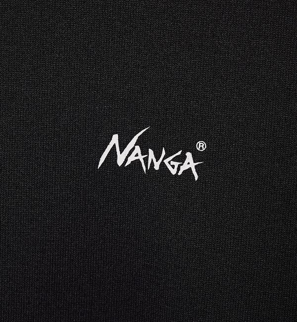 ABAHOUSE「【NANGA/ナンガ 】DRY MIX PIVOT SLEEVE TEE/ ロゴ」|Tシャツ・カットソー|