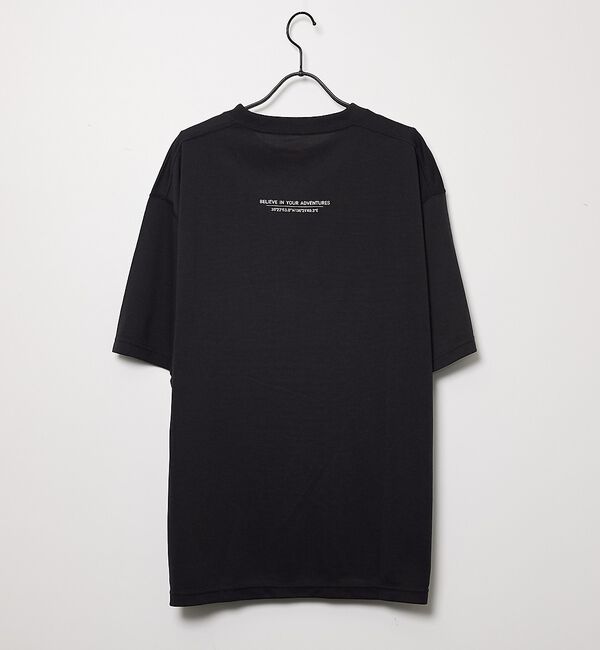 ABAHOUSE「【NANGA/ナンガ 】DRY MIX PIVOT SLEEVE TEE/ ロゴ」|Tシャツ・カットソー|
