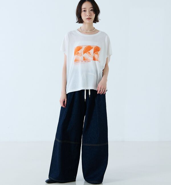 Rouge vif「【GOOD ROCK SPEED/グッドロックスピード】プリントノースリーブTシ」|Tシャツ・カットソー|