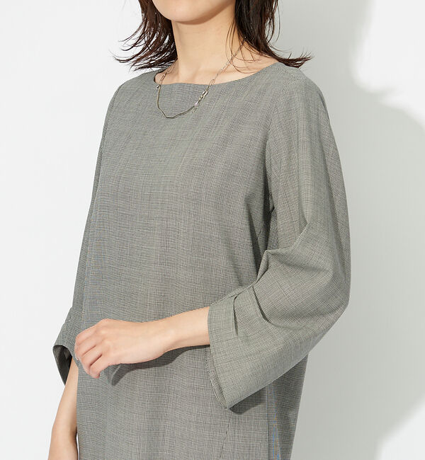 qualite「ウールストレッチワンピース」|ワンピース|