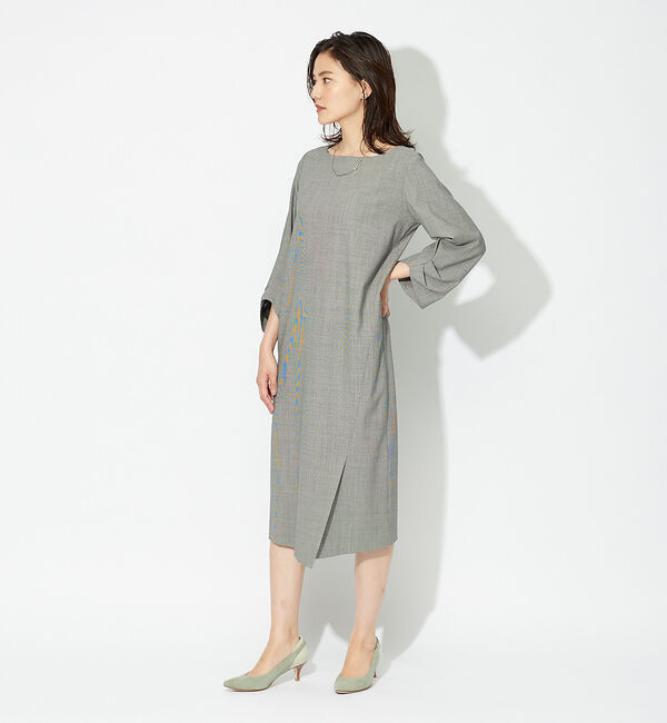 qualite「ウールストレッチワンピース」|ワンピース|