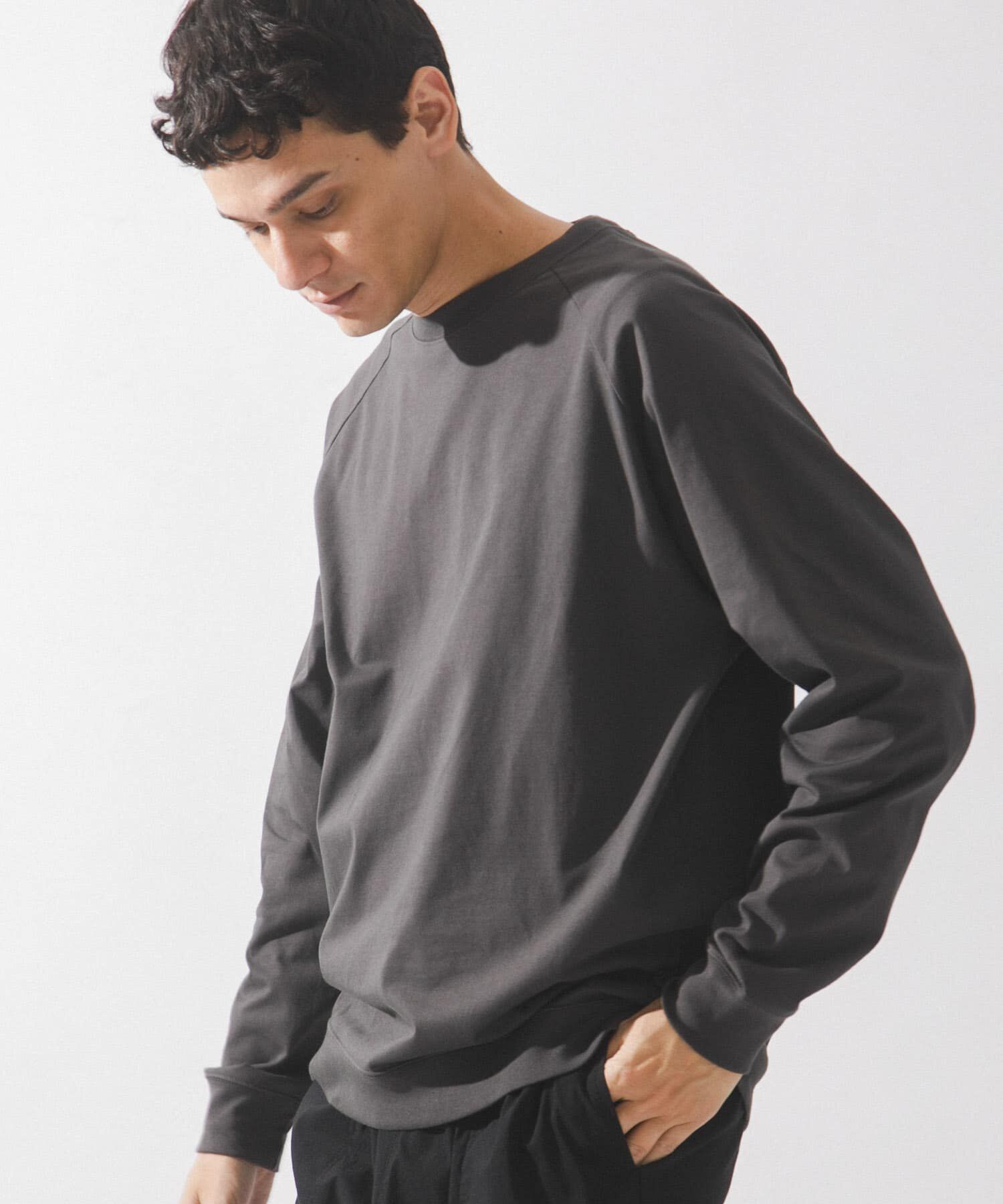 Sonny Label 「ハイスペラグランロングスリーブTシャツ」|Tシャツ・カットソー|チャコールグレー