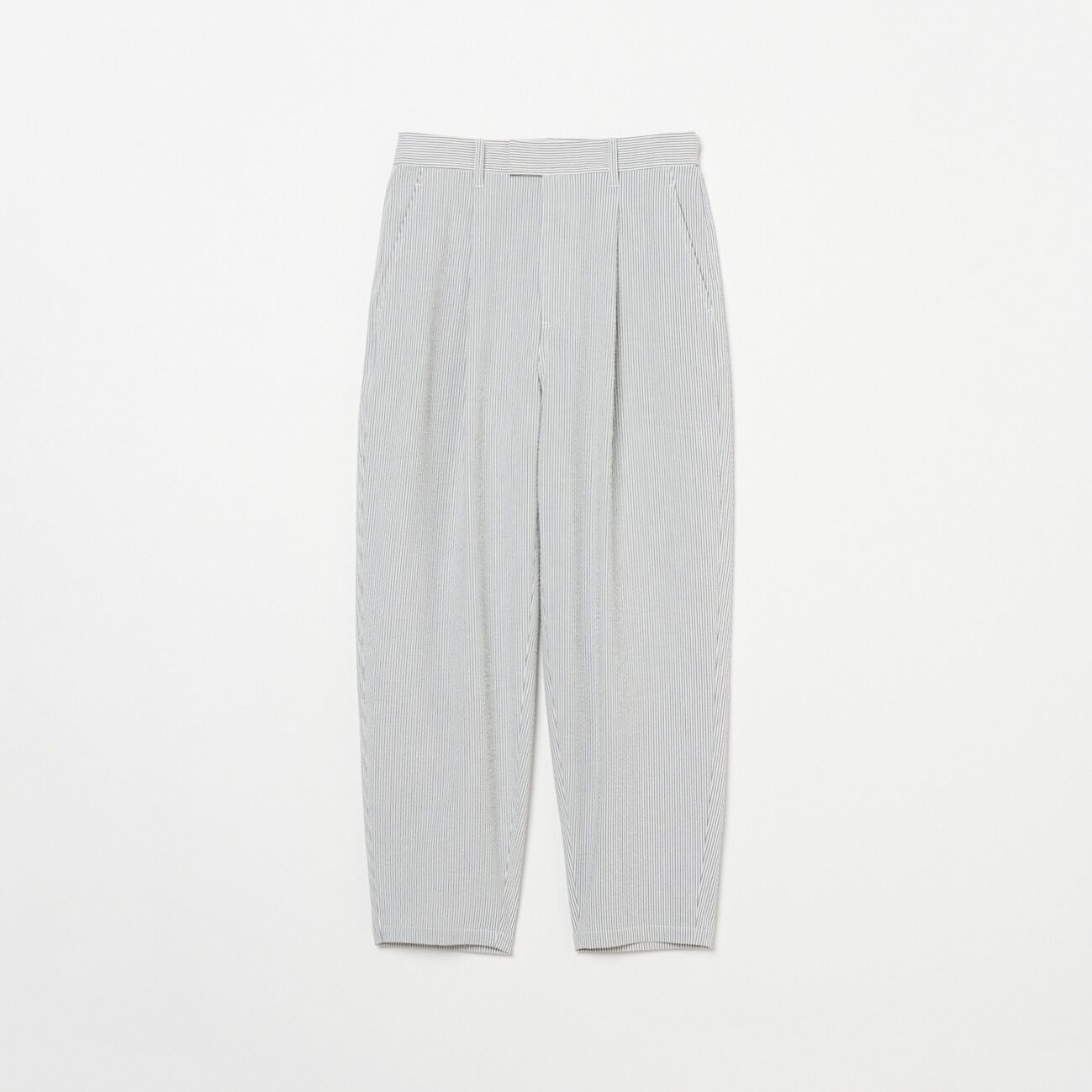 HELIOPOLE「HELIOPOLE the EDITOR PANTS(SHEERSUKER)」|チノ|ライトグレー