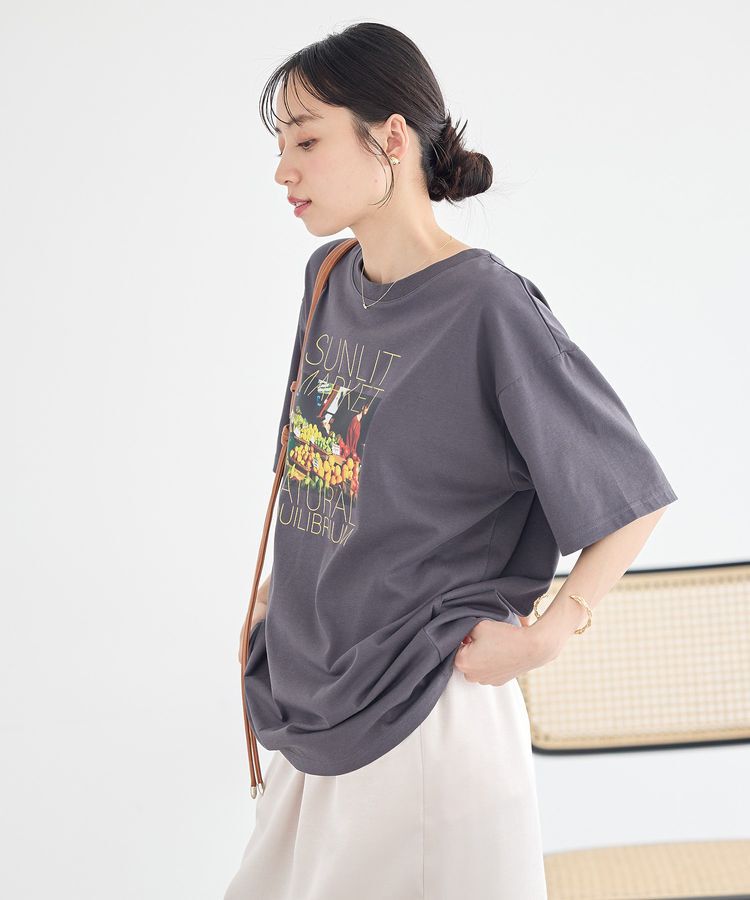 earth music&ecology「【接触冷感】アソートプリントTシャツ」|Tシャツ・カットソー|