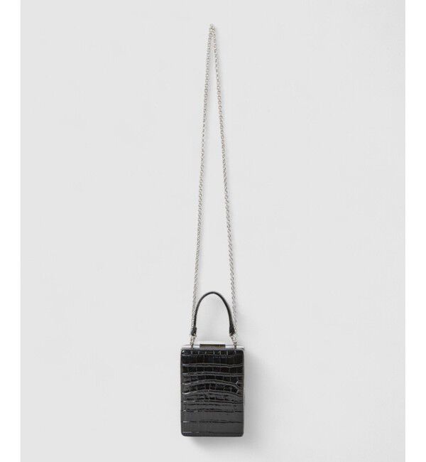LOULOU WILLOUGHBY「【LOULOU WILLOUGHBY】PORTRAITCROCO クラッチバッグ」|クラッチバッグ|