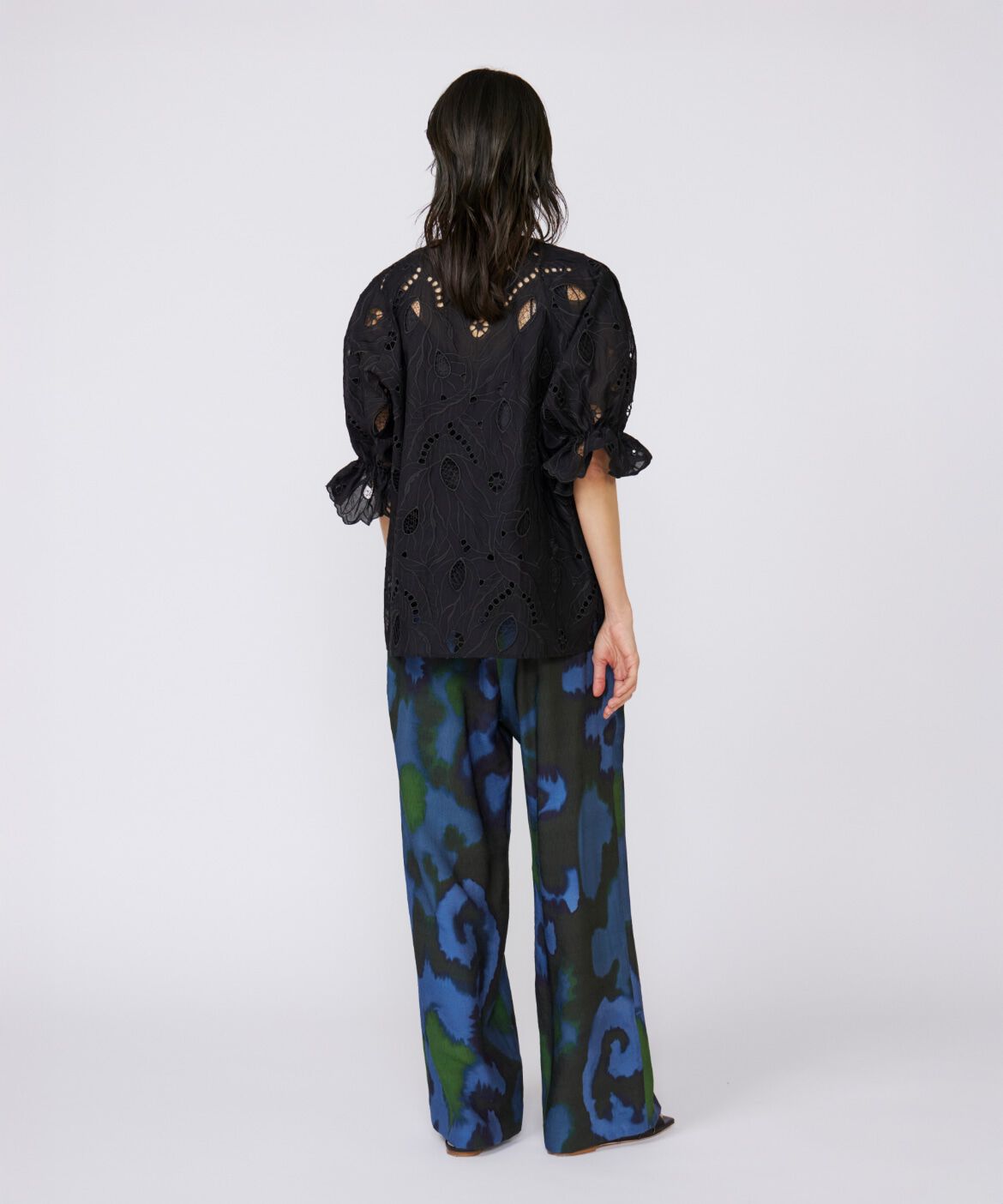 INED「《大きいサイズ》プリントパンツ《la veille by SUPERIOR CLOSET》」|その他|