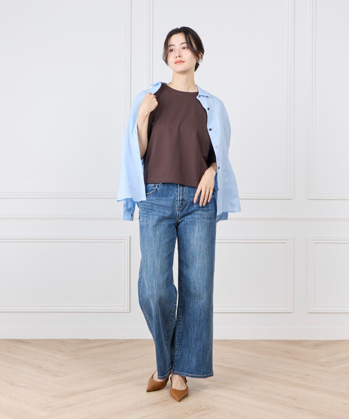 7-IDconcept.「5分袖Tシャツ」|Tシャツ・カットソー|