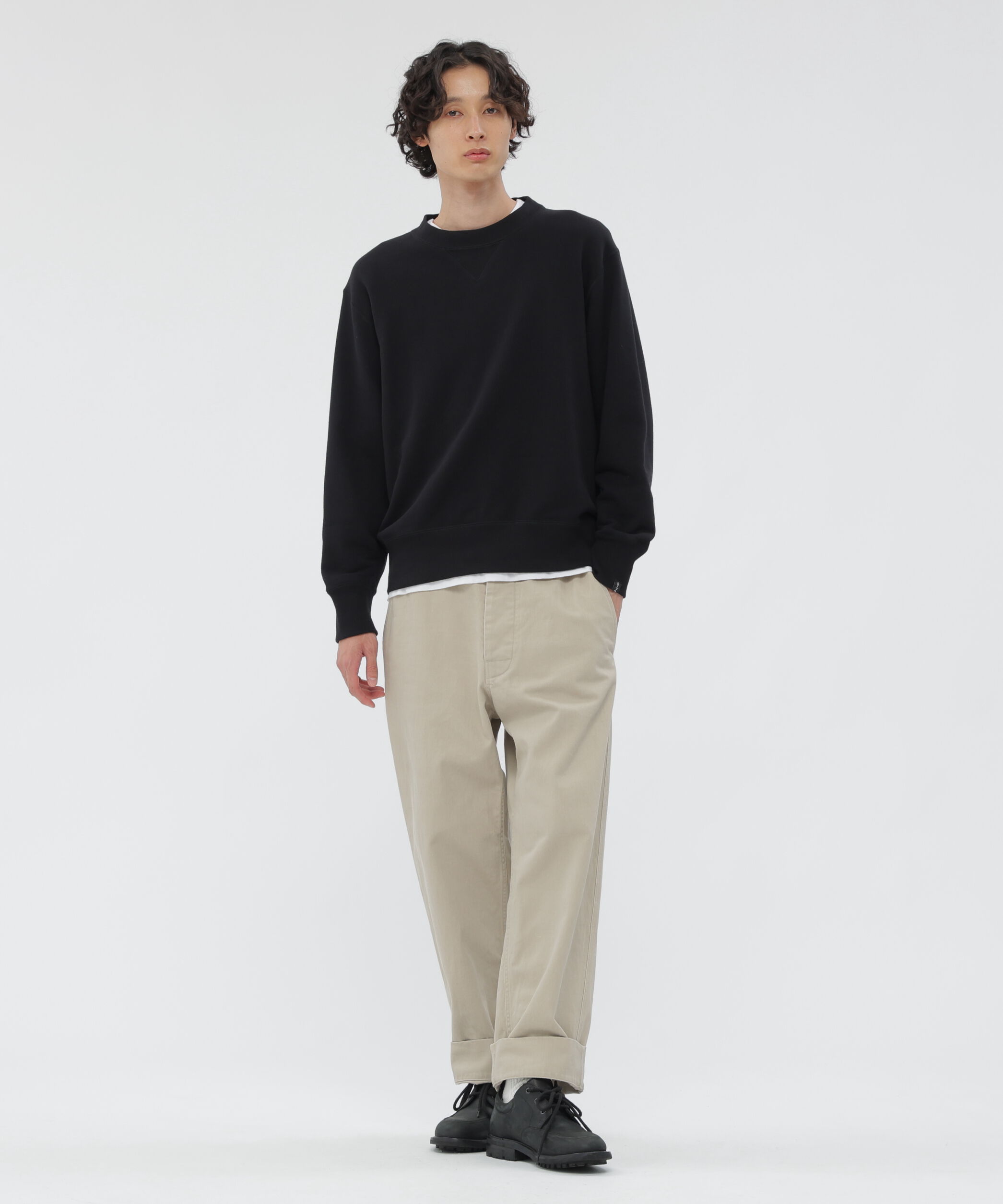 MHL.「LIGHT LOOPBACK COTTON TOP」|Tシャツ・カットソー|