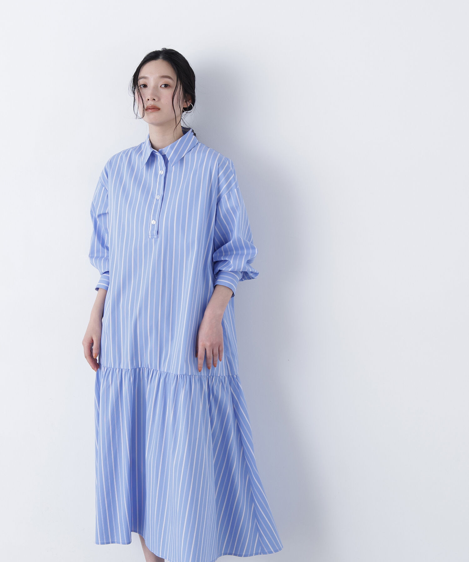  「〈N.〉オーバーシャツワンピース」|ワンピース|