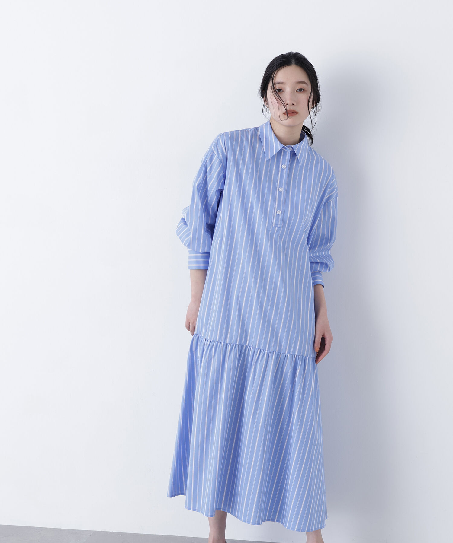  「〈N.〉オーバーシャツワンピース」|ワンピース|
