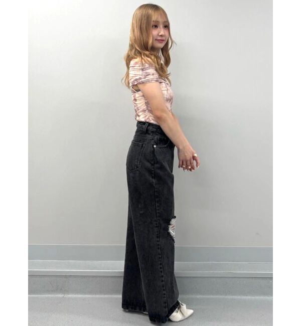 CALNAMUR「ハードダメージ２ＷＡＹデニムパンツ」|その他|