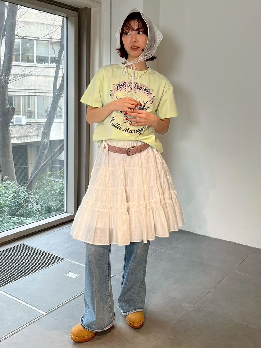 LILY BROWN「【LILY BROWN&times;KEITA MARUYAMA】グラフィックTシャツ」|Tシャツ・カットソー|