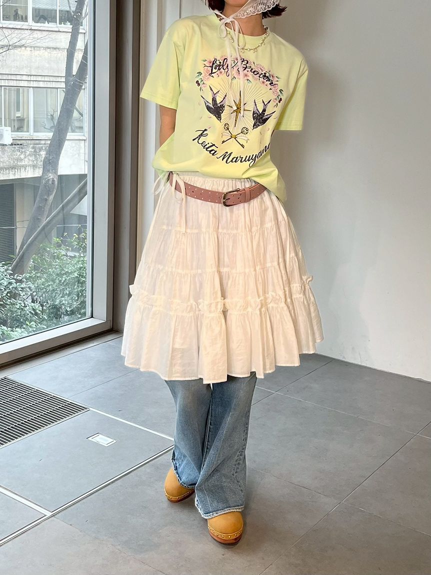 LILY BROWN「【LILY BROWN&times;KEITA MARUYAMA】グラフィックTシャツ」|Tシャツ・カットソー|