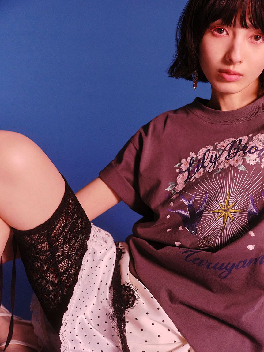 LILY BROWN「【LILY BROWN&times;KEITA MARUYAMA】グラフィックTシャツ」|Tシャツ・カットソー|