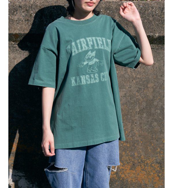 VENCE share style「FAIRFIELD ピグメントT」|Tシャツ・カットソー|