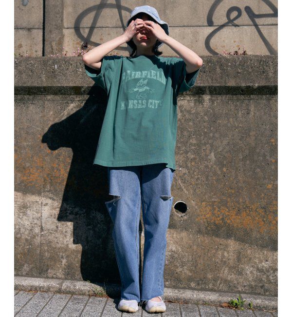 VENCE share style「FAIRFIELD ピグメントT」|Tシャツ・カットソー|