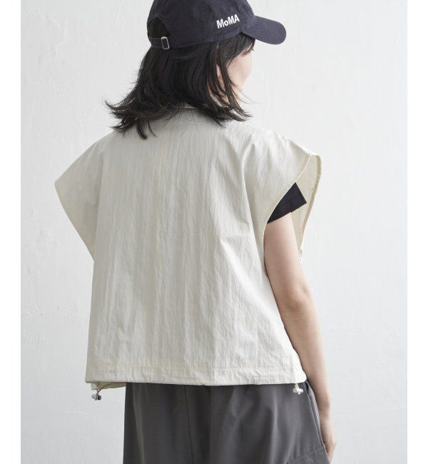 VENCE share style「パールタフタスタンドベスト」|その他|