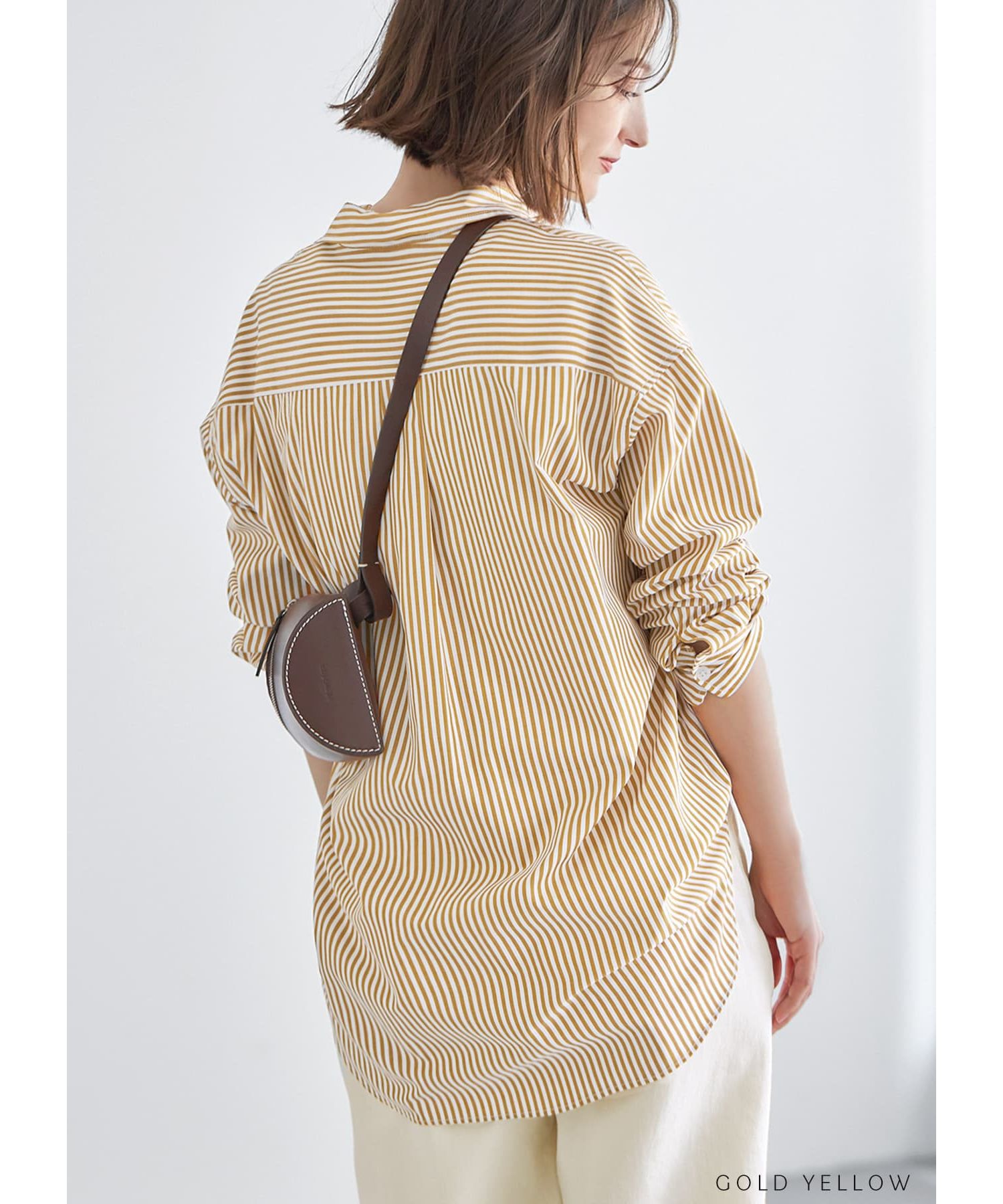 STYLE DELI「ベーシックストライプ柄シャツB」|シャツ・ブラウス|