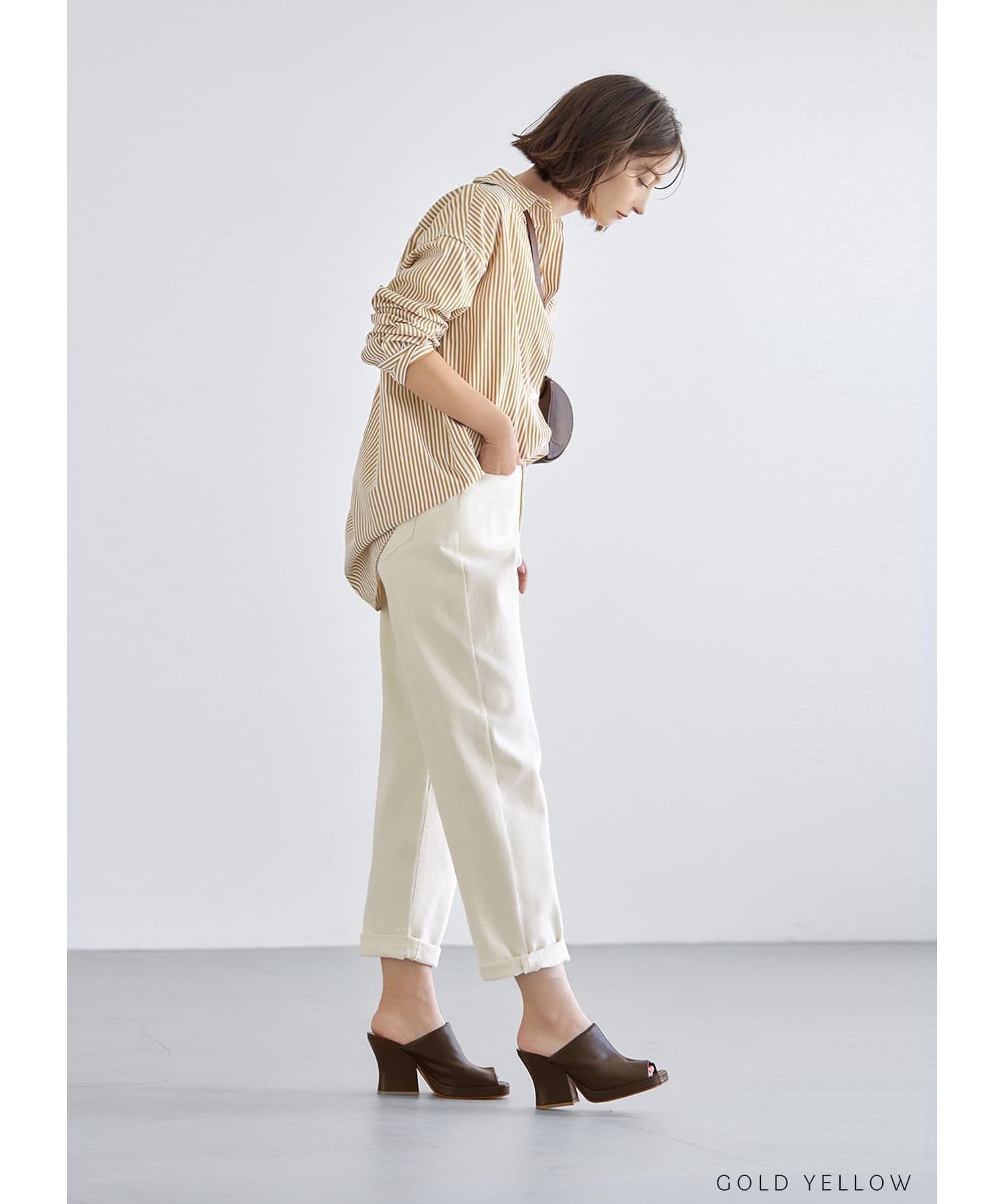 STYLE DELI「ベーシックストライプ柄シャツB」|シャツ・ブラウス|
