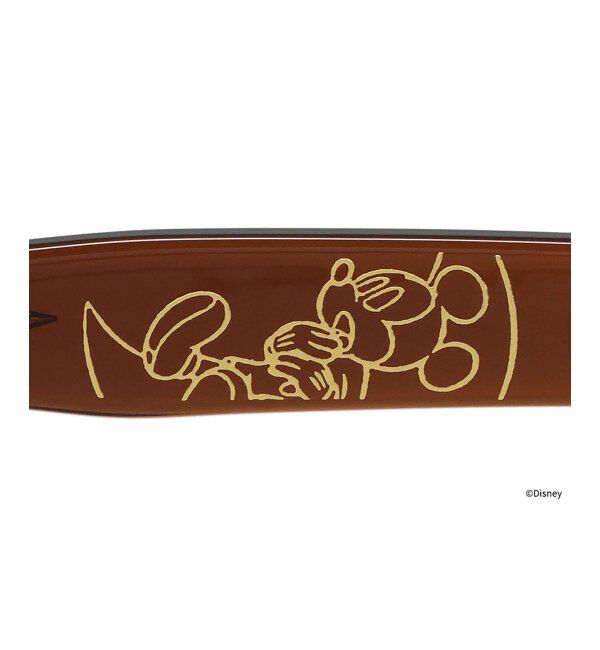  「[ミッキーマウス モデル]型 メガネ ディズニー 軽量 可愛い Disney Collection レンズ交換券付」|メガネ|