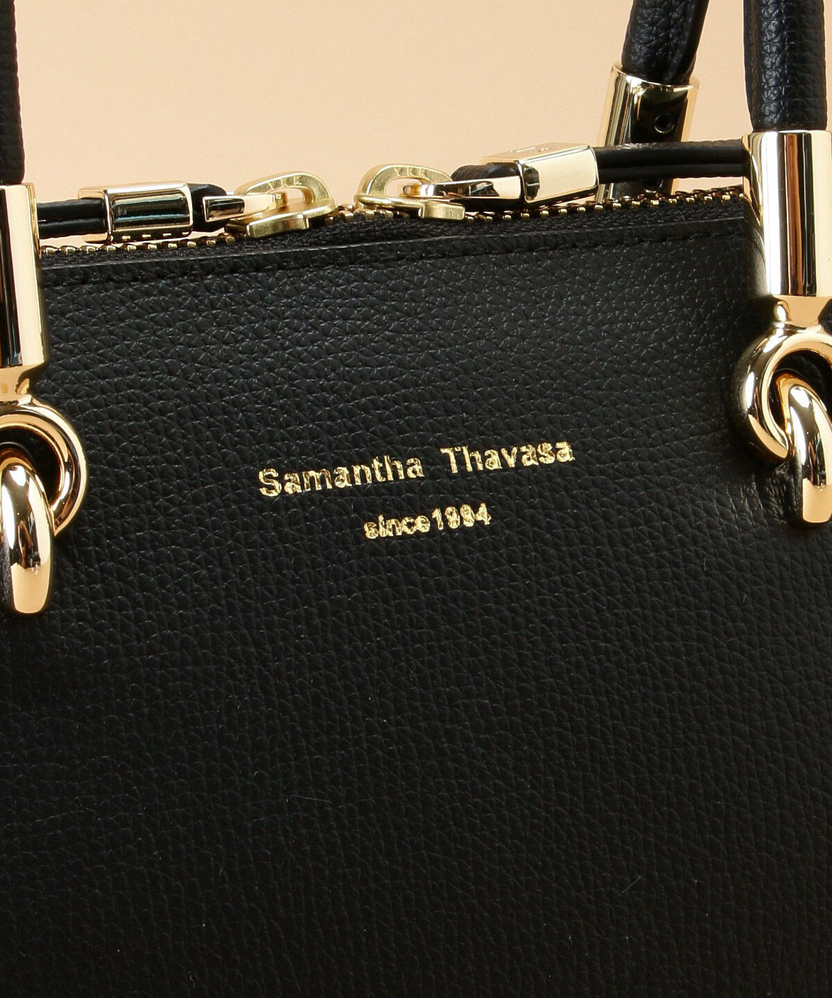 Samantha Thavasa「アベクトワ レザーハンドバッグ」|ハンドバッグ|