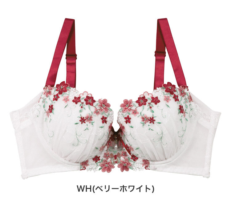 intesucre「アンテシュクレ なでしこブラ 脇高スレンダースタイル ブラジャー単品 CDEFGカップ IBT354」|インナー|WH