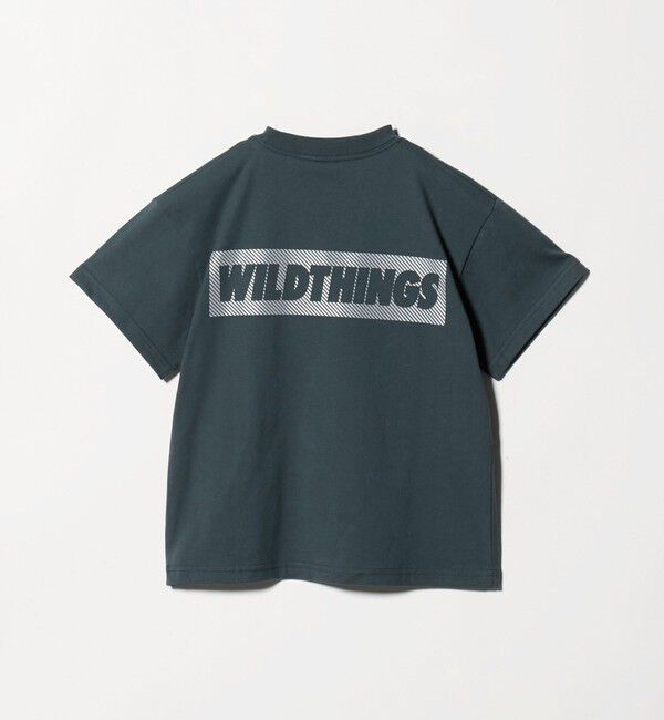 UNITED ARROWS green label relaxing「【別注】＜WILD THINGS＞ ロゴ ショートスリーブ Tシャツ / キッズ 110cm-130cm」|Tシャツ・カットソー|