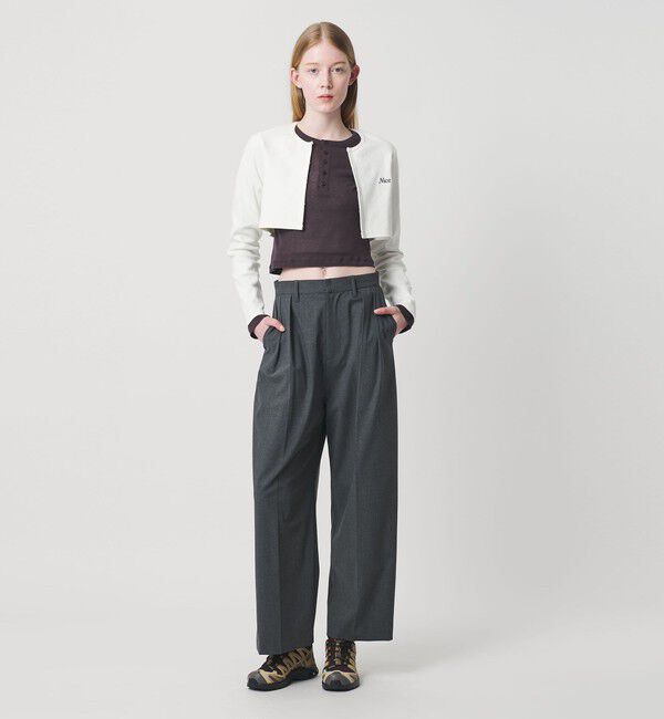 NICE WEATHER「＜NICE WEATHER＞トロ スラックス/WOMEN」|スラックス|