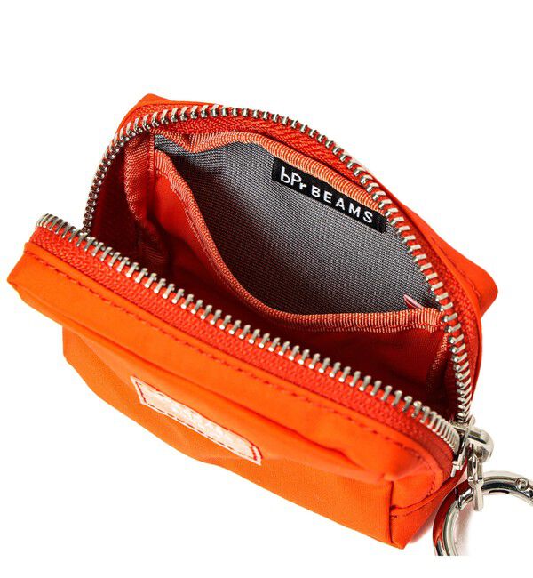 bPr BEAMS「【別注】STANDARD SUPPLY / スクエアチャームポーチ "BEAMS ORANGE"」|ポーチ|
