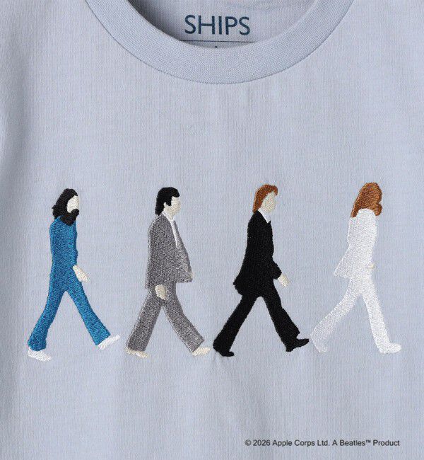 SHIPS KIDS「SHIPS KIDS:80～90cm /【THE BEATLES（ザ・ビートルズ）】半袖 Tシャツ」|Tシャツ・カットソー|