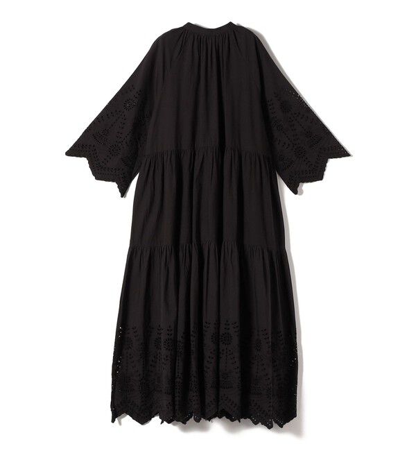 SHIPS for women「Fanaka:〈手洗い可能〉アイレット スカラップ ワンピース」|ワンピース|
