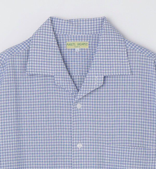 SHIPS「MARCEL LASSANCE: SHIRT OUTER SQUARE SUCKER」|シャツ・ブラウス|