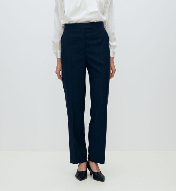 TOMORROWLAND collection「ZELANDER NATURAL STRETCH ストレートパンツ」|スラックス|