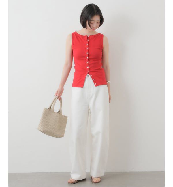 SLOBE IENA「miller/ミラー SLOBE別注 ボートネックタンクトップ」|Tシャツ・カットソー|