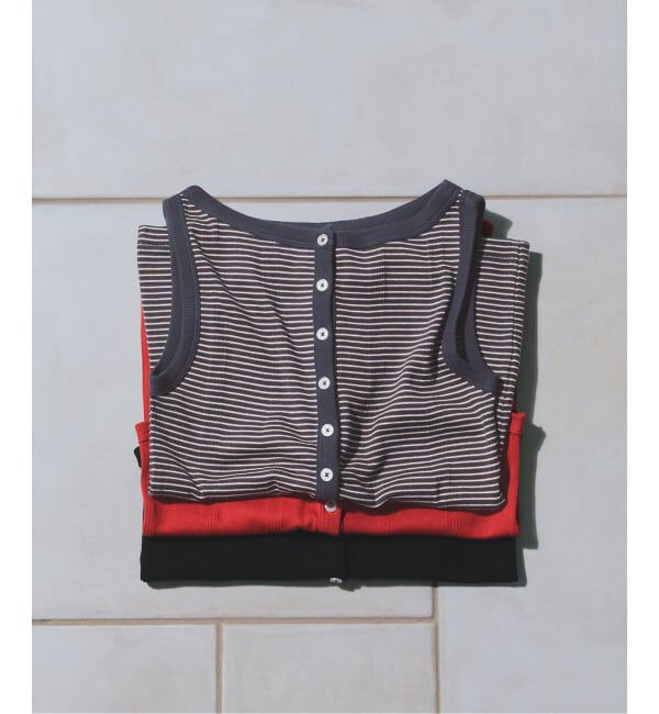 SLOBE IENA「miller/ミラー SLOBE別注 ボートネックタンクトップ」|Tシャツ・カットソー|