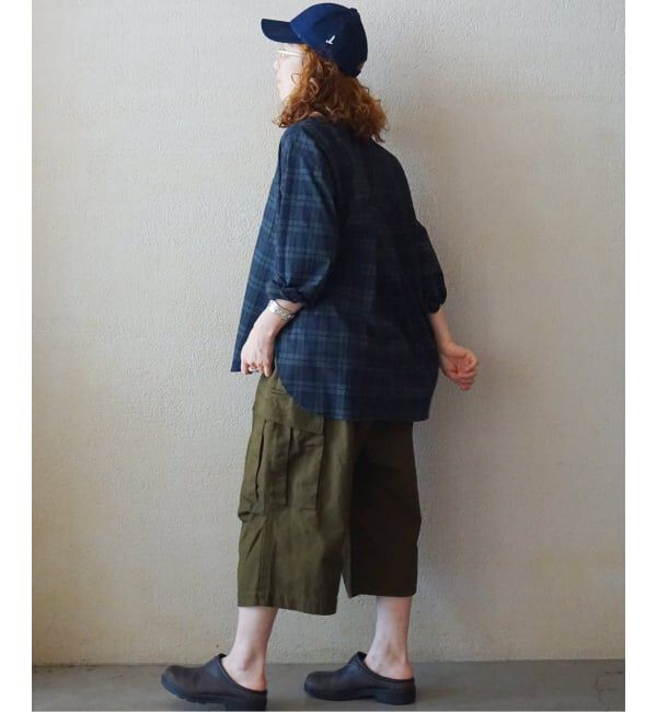 journal standard luxe「サッカー スタンドカラーシャツ」|シャツ・ブラウス|