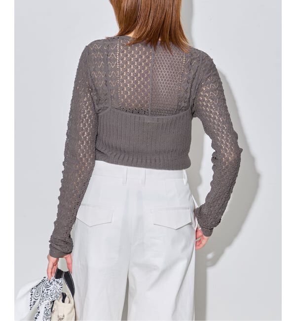 journal standard L'essage「LACYジャガードニットプルオーバー」|ニット・セーター|