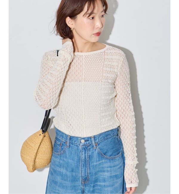 journal standard L'essage「LACYジャガードニットプルオーバー」|ニット・セーター|