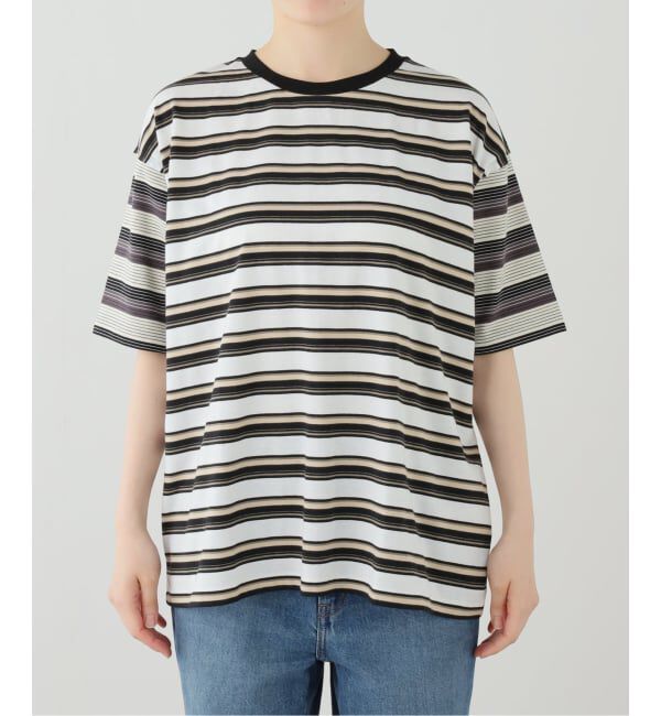 JOURNAL STANDARD「クレイジーボーダーTEE」|Tシャツ・カットソー|