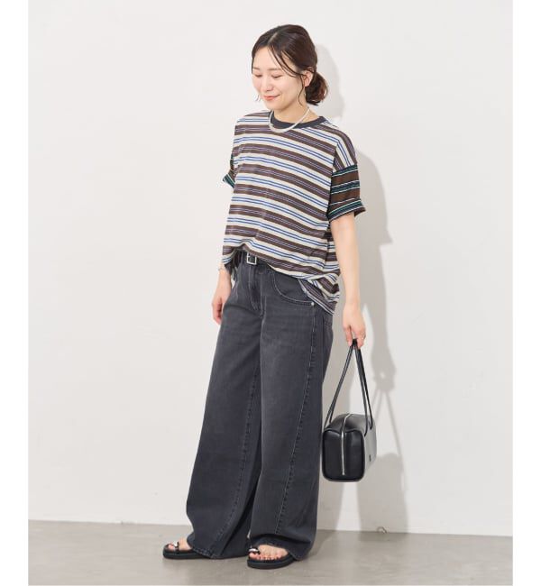 JOURNAL STANDARD「クレイジーボーダーTEE」|Tシャツ・カットソー|