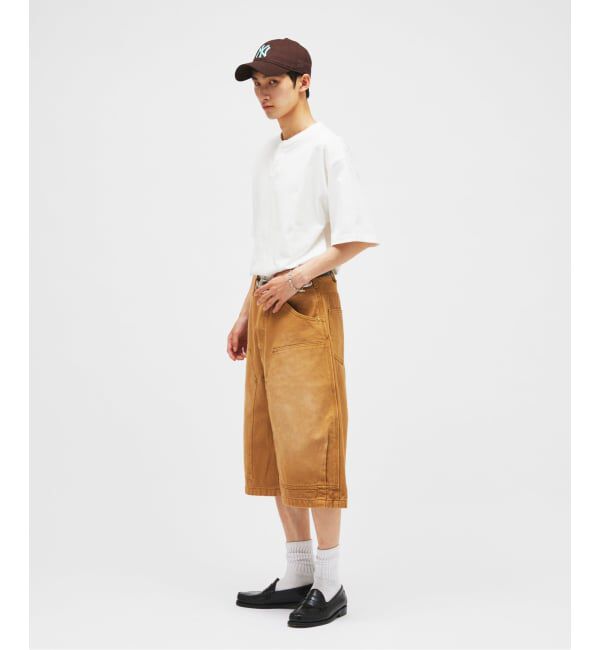 JOURNAL STANDARD「シルケット 2ボタン ヘンリネック Tシャツ」|Tシャツ・カットソー|