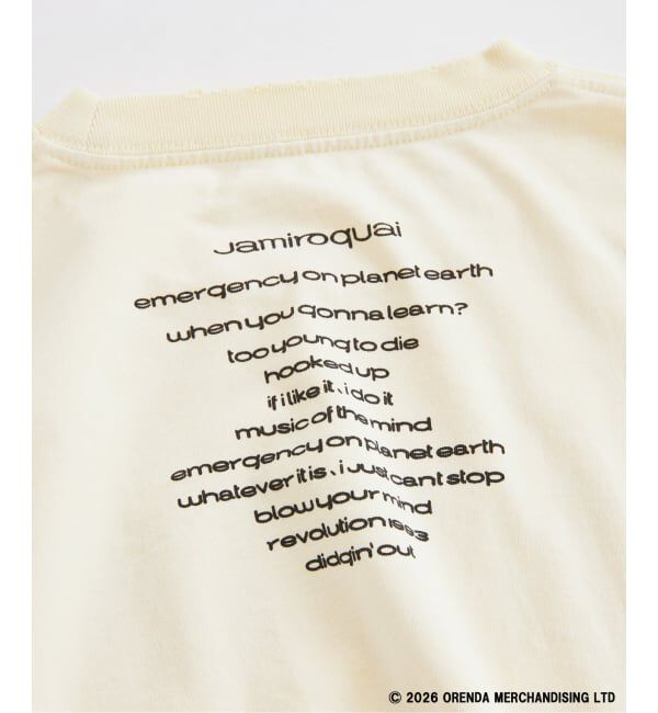 JOURNAL STANDARD relume「《予約》Jamiroquai / ジャミロクワイ 別注 フェードプリント Tシャツ」|Tシャツ・カットソー|